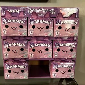 NWT Aphmau litter 4 Celestial meemeow complete set with display